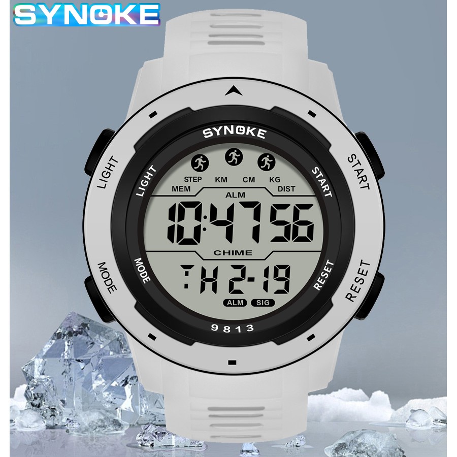 Outdoor Lighting Timer - Synoke 커플 시계 디지털 시계 야외