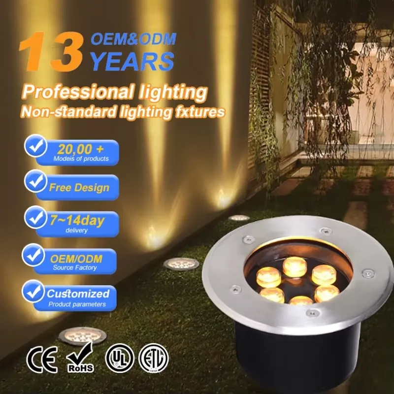 Outdoor Lighting In Ground - 방수 IP67 LED 지중등 12V 24V