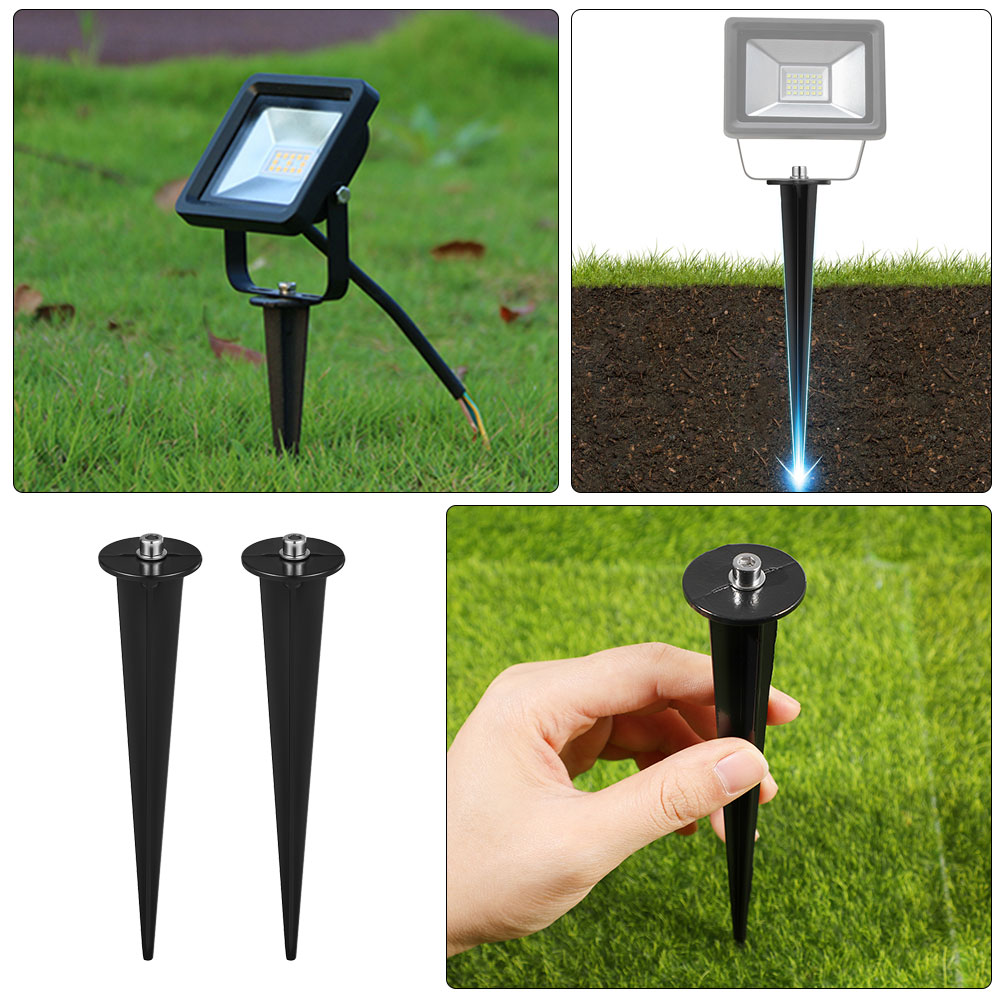 Outdoor Lighting In Ground - 6개 야외 정원 말뚝 정원 조명
