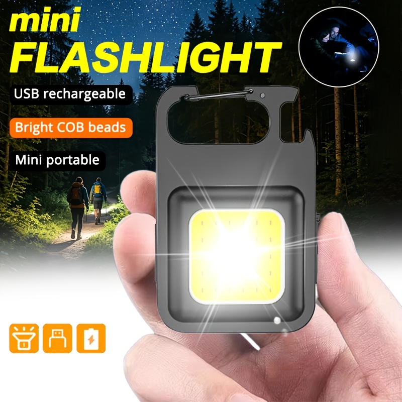 Outdoor Lighting For Camping - 휴대용 키체인 라이트 미니 다기능 캠핑