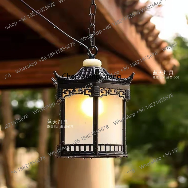 Outdoor Lighting Chandelier - 신상품 중국풍 파빌리온 샹들리에 앤티크 정원