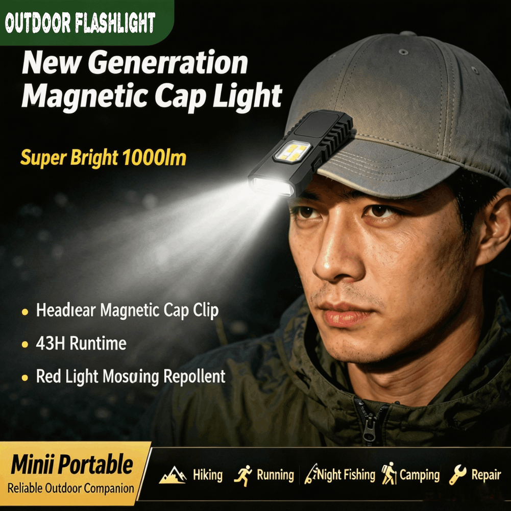 Outdoor Lighting For Camping - 다기능 USB 충전식 키체인 손전등 미니
