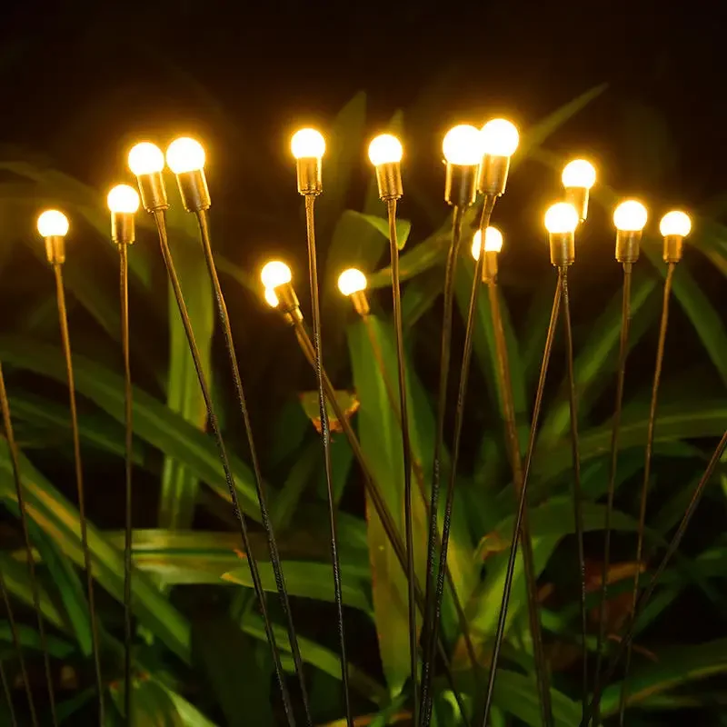 Bollard Light Garden - 야외 태양광 정원등 방수 6/8/10 헤드