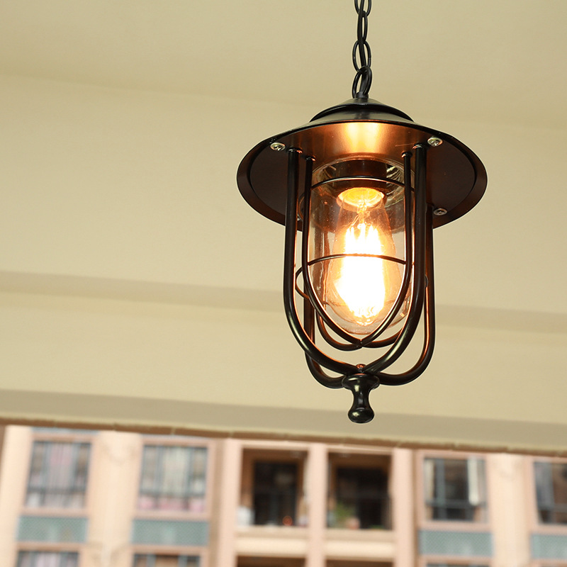 Outdoor Lighting Chandelier - 빈티지 야외 샹들리에 로프트 펜던트 조명,