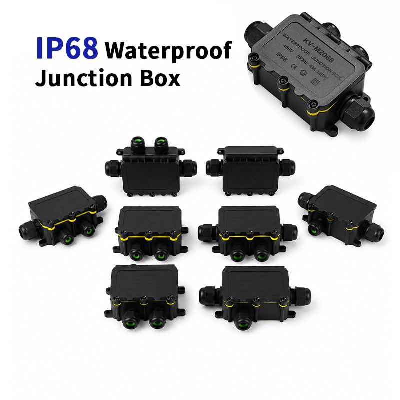 Outdoor Lighting Junction - IP68 방수 접속함 2-8방향 6극 전기