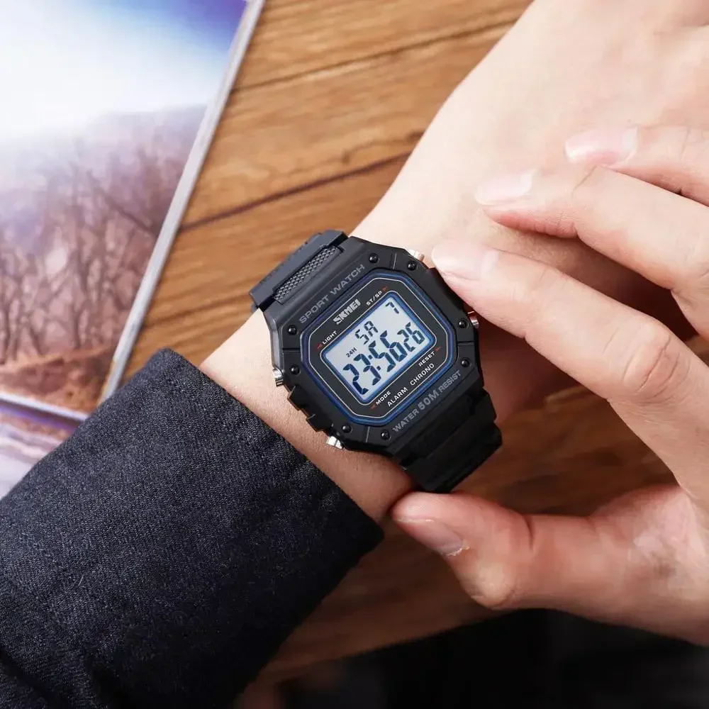 SKMEI 1496 montre homme 남성용 야외 - Outdoor Lighting Timer 리뷰 및 가격