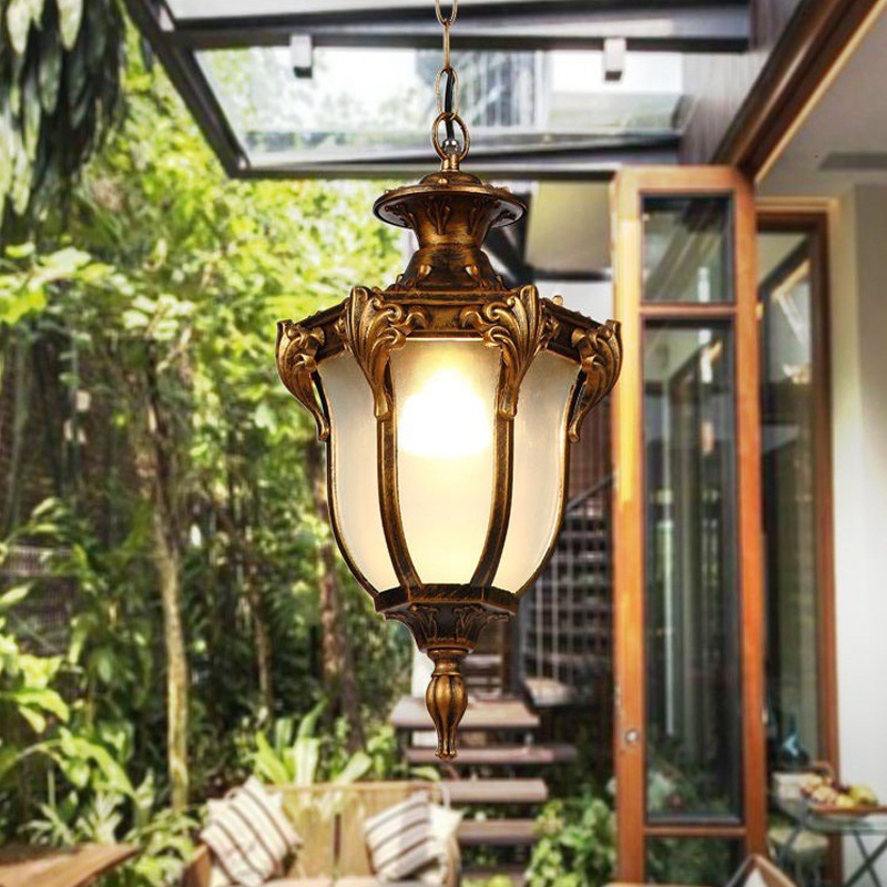 미국식 야외 펜던트 조명 방수 발코니 복도 마당 걸이형 - Outdoor Lighting Chandelier 리뷰 및 가격