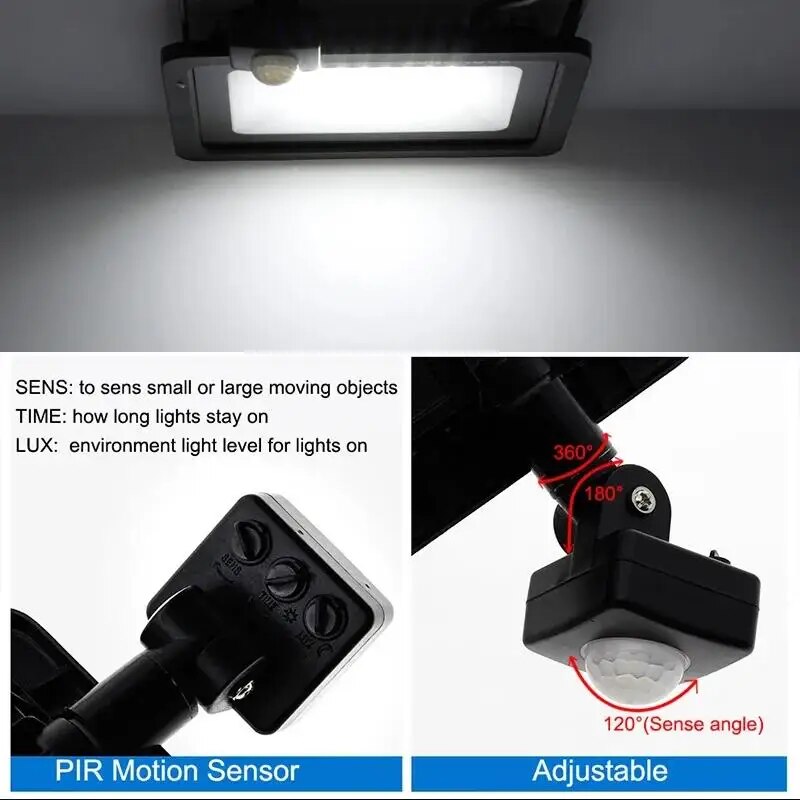 PIR 모션 센서 LED 투광 조명 220V 방수 유도 - Outdoor Lighting With Outlet 리뷰 및 가격