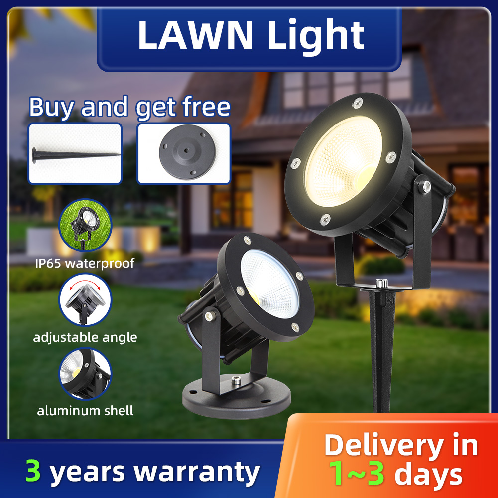 LED GU10 정원 조명 잔디 램프 야외 방수 조명  - Bollard Light Garden 리뷰 및 가격