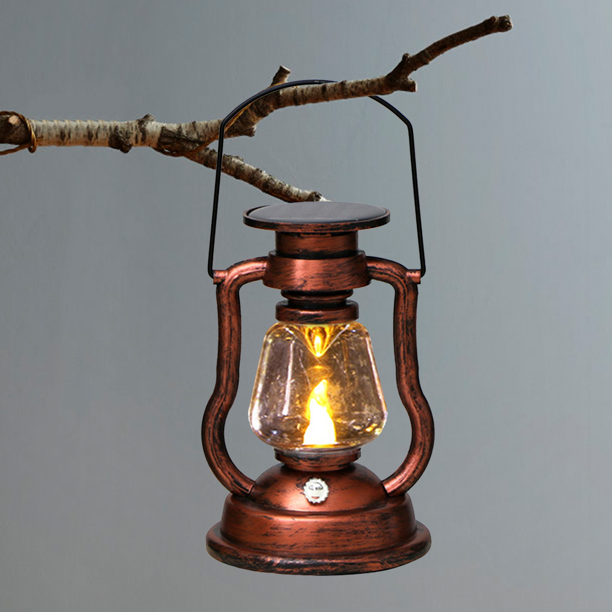 분위기 조명 레트로 LED 태양광 오일 램프 깜박이는  - Outdoor Lighting Vintage 리뷰 및 가격