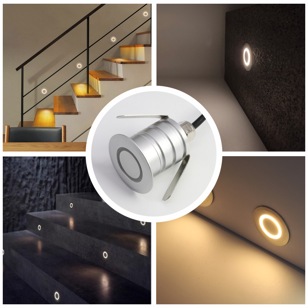 실내 야외 LED 원형 벽 램프, 계단 조명, IP67 - Outdoor Lighting On Stairs 리뷰 및 가격