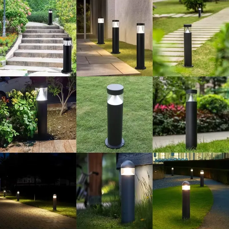 3/7/12W 모던 알루미늄 LED 볼라드 조명 방수  - Bollard Light Garden 리뷰 및 가격