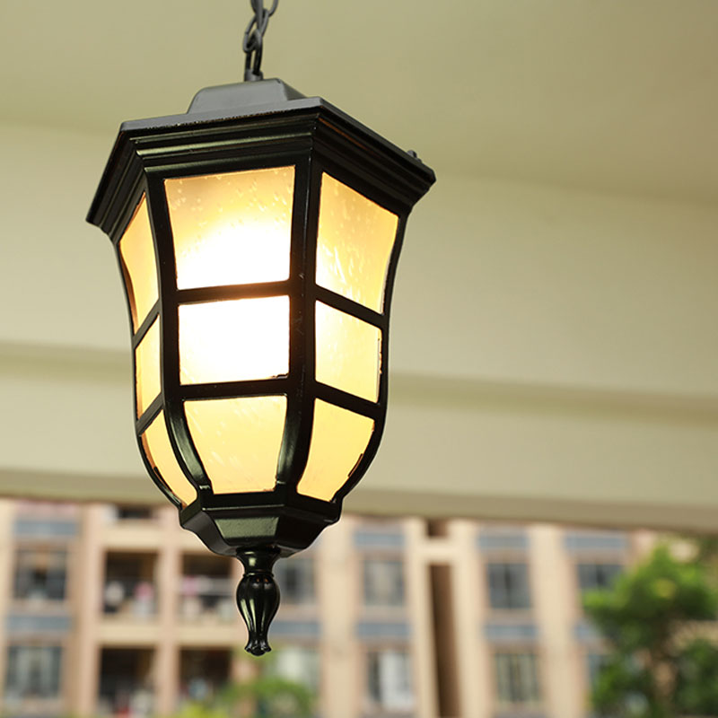 유럽 ​​야외 LED 펜던트 램프 레트로 복도 통로 발 - Outdoor Lighting Chandelier 리뷰 및 가격