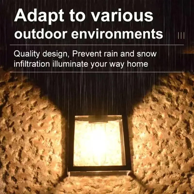 야외 태양광 텅스텐 벽등, 모션 센서 내장, IP65  - Outdoor Lighting With Outlet 리뷰 및 가격