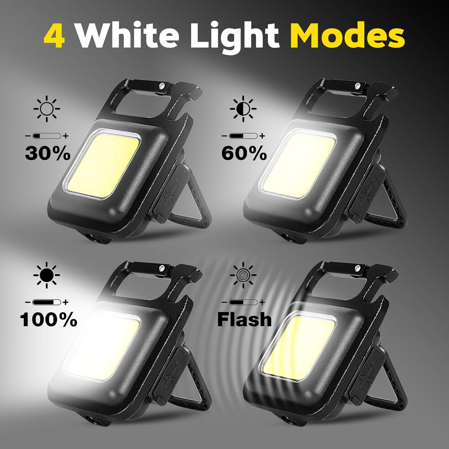 휴대용 키체인 라이트 미니 다기능 캠핑 손전등 USB  - Outdoor Lighting For Camping 리뷰 및 가격