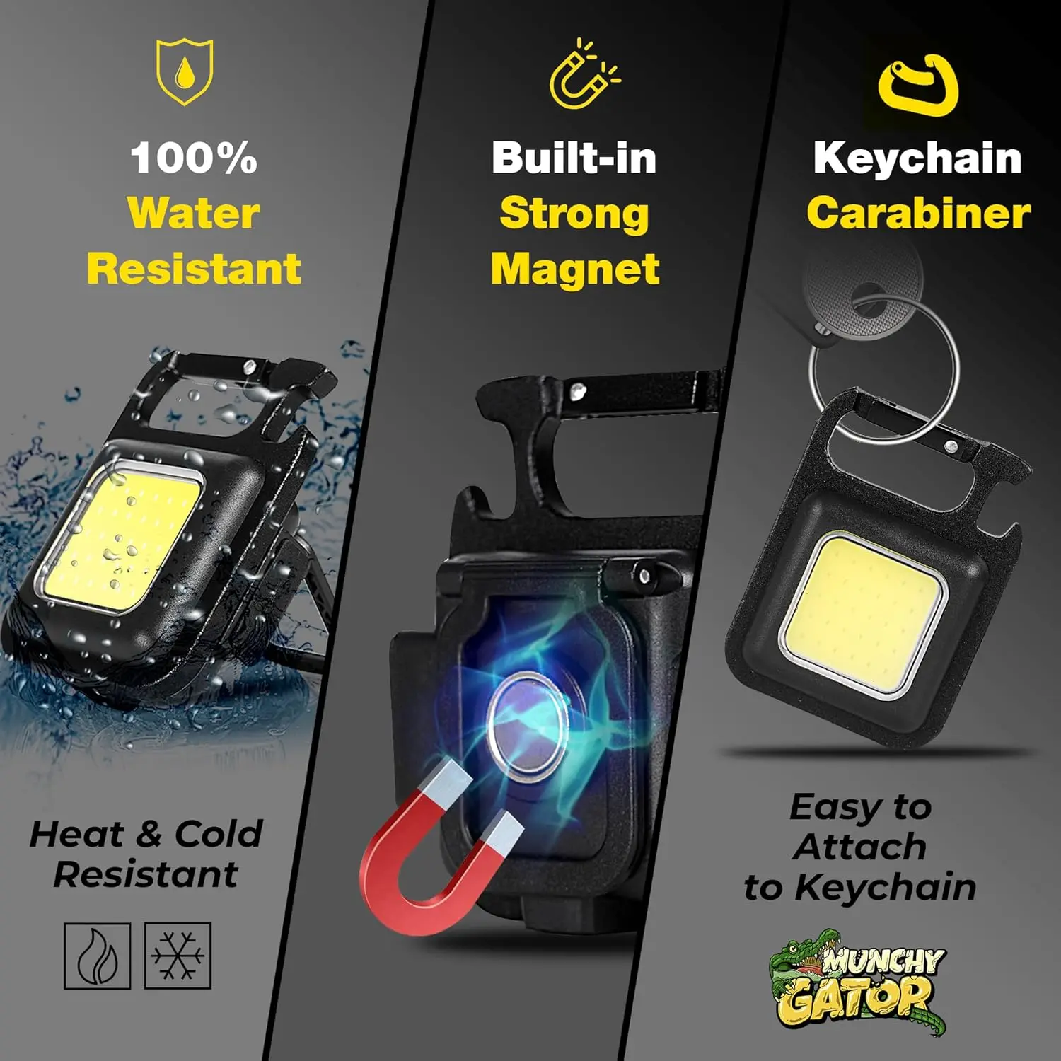 휴대용 키체인 라이트 미니 다기능 캠핑 손전등 USB  - Outdoor Lighting For Camping 리뷰 및 가격