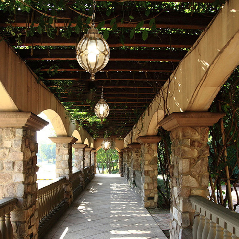 미국식 방수 샹들리에, 야외 복도 발코니 천장 조명,  - Outdoor Lighting Chandelier 리뷰 및 가격