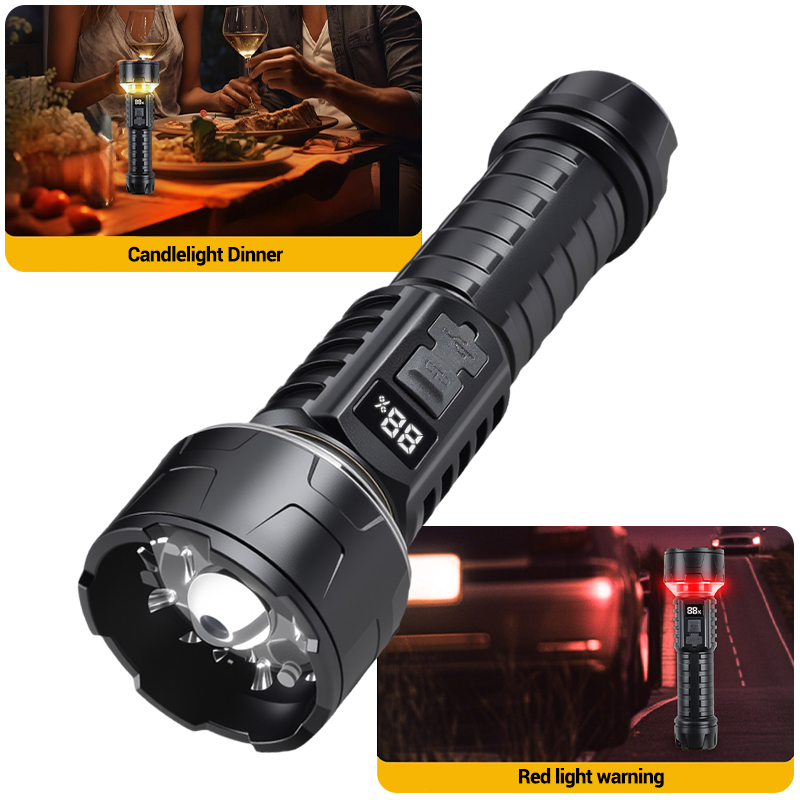 COB LED 손전등 충전식 랜턴 7코어 캠핑 토치 레 - Outdoor Lighting For Camping 리뷰 및 가격