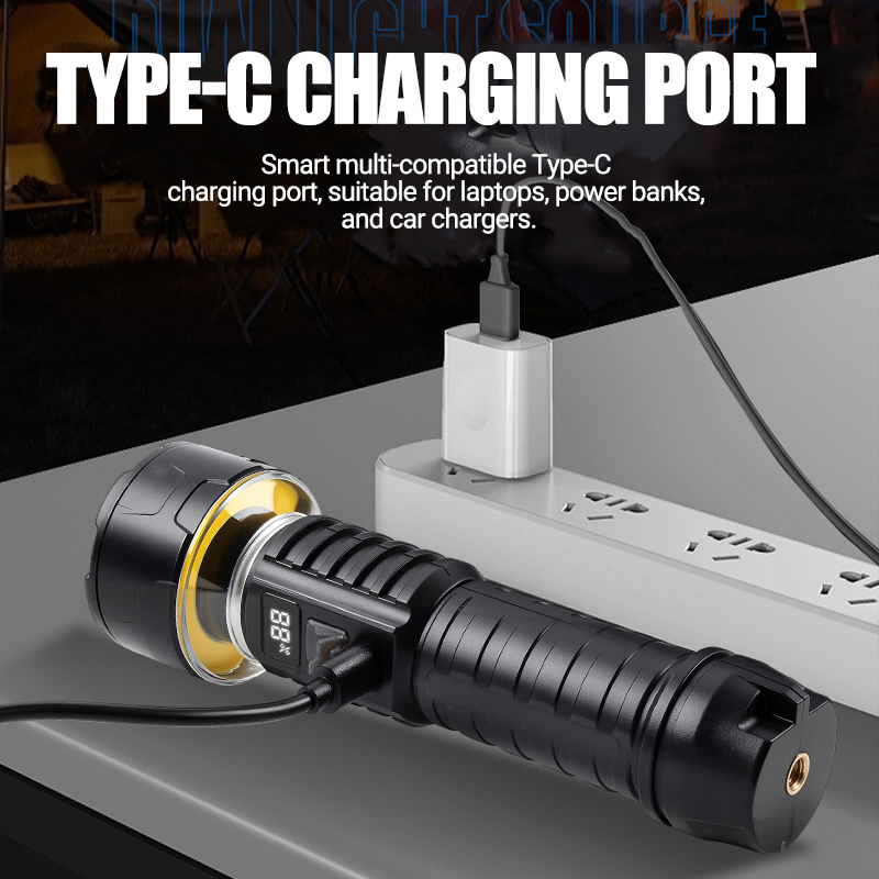 COB LED 손전등 충전식 랜턴 7코어 캠핑 토치 레 - Outdoor Lighting For Camping 리뷰 및 가격