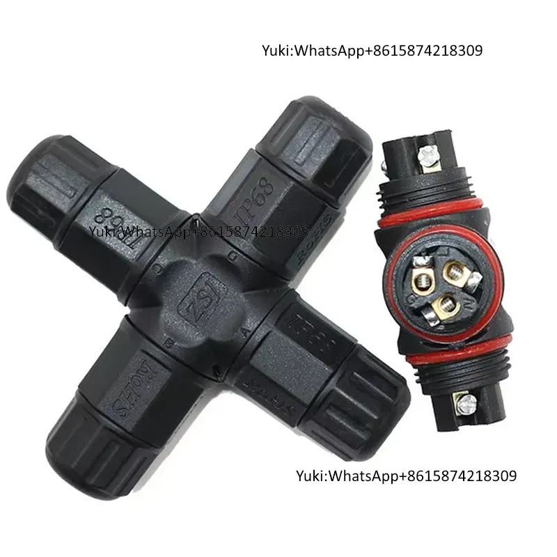 IP68 방수 케이블 T탭 전기 커넥터 4핀 실외 밀폐 - Outdoor Lighting Cable 리뷰 및 가격