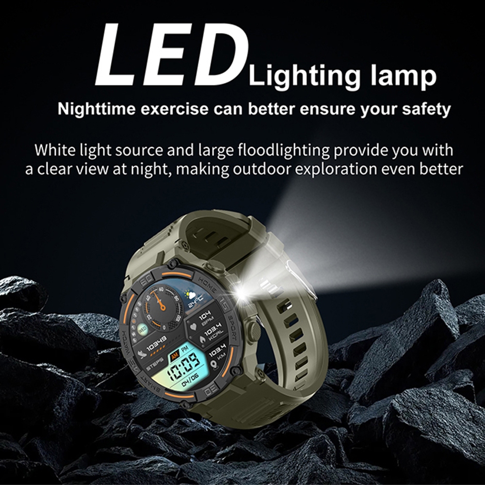 야외용 군사용 러기드 스마트워치 남성용 GPS 스포츠  - Outdoor Lighting Smart Controller 리뷰 및 가격