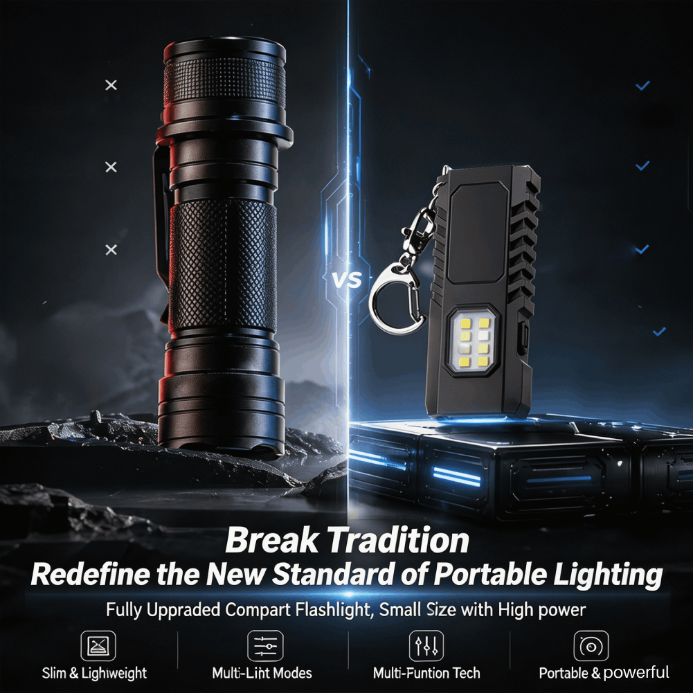 다기능 USB 충전식 키체인 손전등 미니 콥 작업등 E - Outdoor Lighting For Camping 리뷰 및 가격