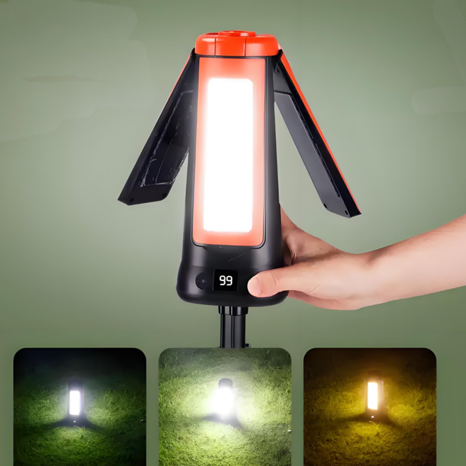 텔레스코픽 텐트 램프 높이 조절 가능 휴대용 캠핑 램프 - Outdoor Lighting For Camping 리뷰 및 가격