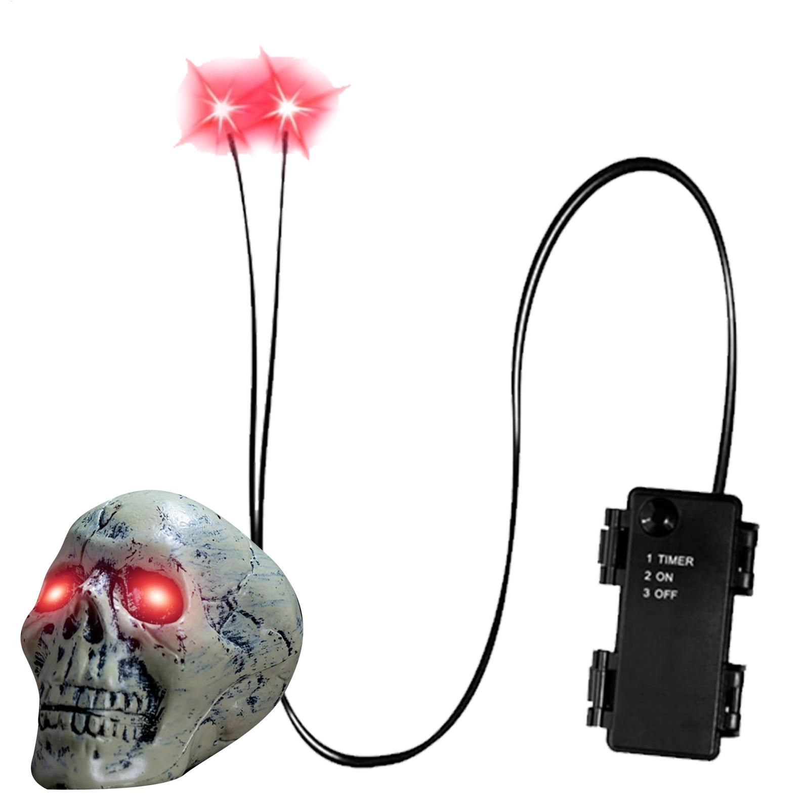 타이머가 있는 호박용 LED 눈 장식, 야외 해골 할로 - Outdoor Lighting Timer 리뷰 및 가격