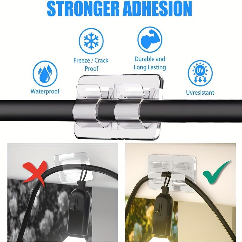 야외 스트링 조명용 후크 4/10개 - 크리스마스 조명 - Outdoor Lighting Cable 리뷰 및 가격